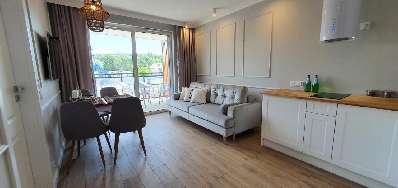 Holiday Home Bel Mare 205E Z Balkonem I Tarasem Miedzyzdroje Kültér fotó
