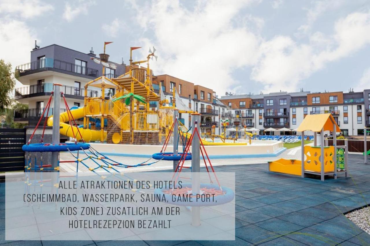 Holiday Home Bel Mare 205E Z Balkonem I Tarasem Miedzyzdroje Kültér fotó